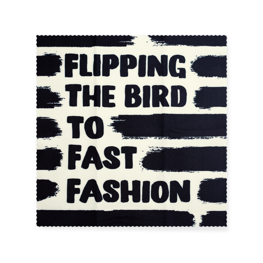 Flipping The Bird Cleaning Cloth